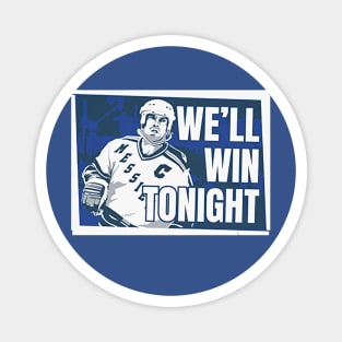 Mark Messier We'll Win Tonight Magnet